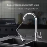 2025 two water flow modes stainless steel faucet A