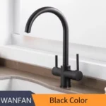 Black Kitchen Faucets Waterfilter F