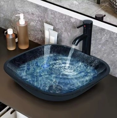 Bowl Vessel Sink with Faucet A