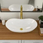 Egg Shape Vessel Sink Big Bowl