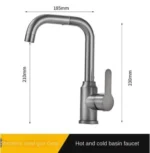 universal rotating bathroom sink wash face faucet