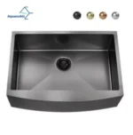 Black Farmhouse Sink C